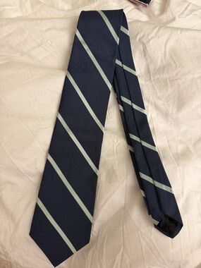 Brooks Brothers Silk Tie - Blue Green White